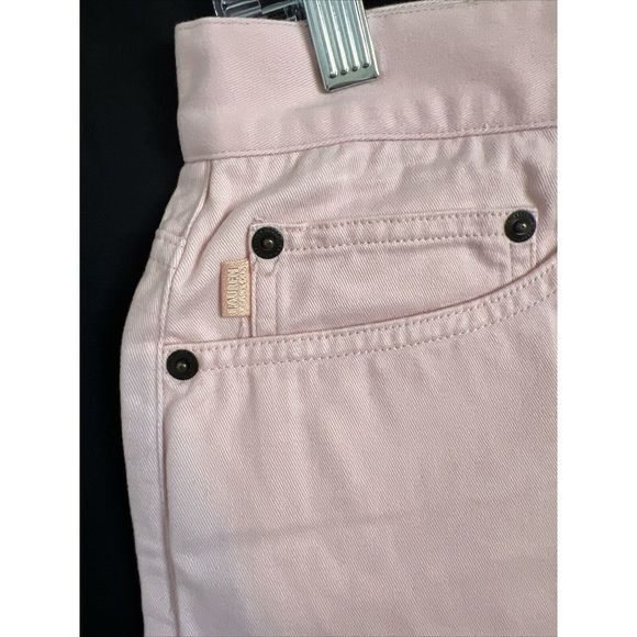 Lauren Jeans Co Ralph Lauren Women's Jeans Size 14P Pink Capris 100%‎ Cotton - Picture 11 of 16